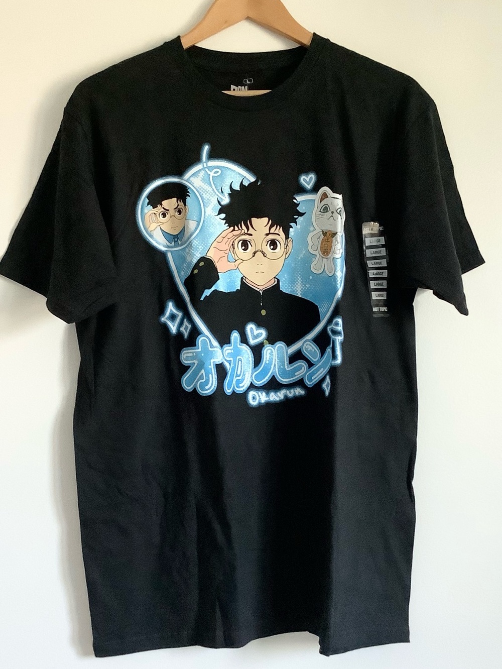 NEW Dandadan Hot Topic Anime Graphic Tee Okarun Design Unisex Sz.L
